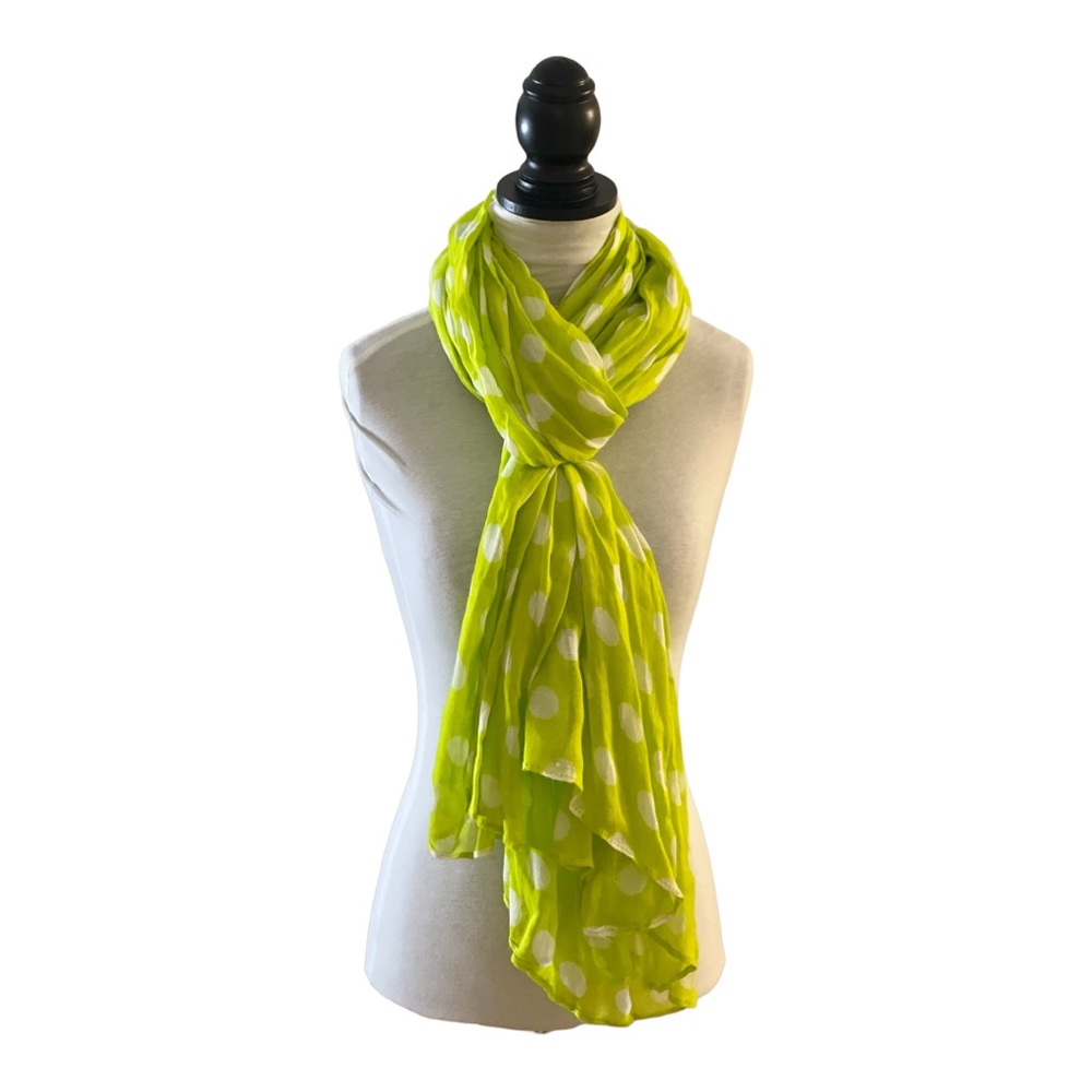 JCP POLKA DOT SCARF